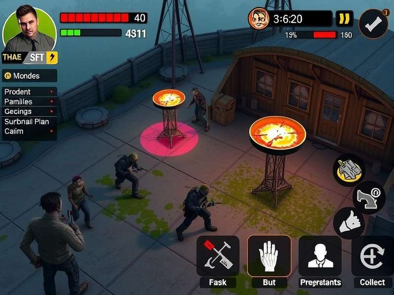 Zombie Apocalypse Battleground gameplay screenshot